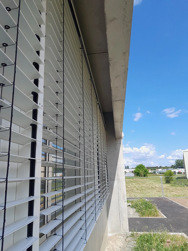 BSO installés par Énergère au collège Pierre Belon, à Cérans-Foulletourte.